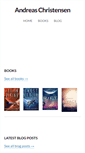 Mobile Screenshot of christensenwriting.com