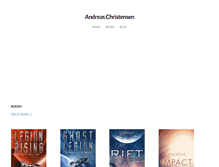 Tablet Screenshot of christensenwriting.com